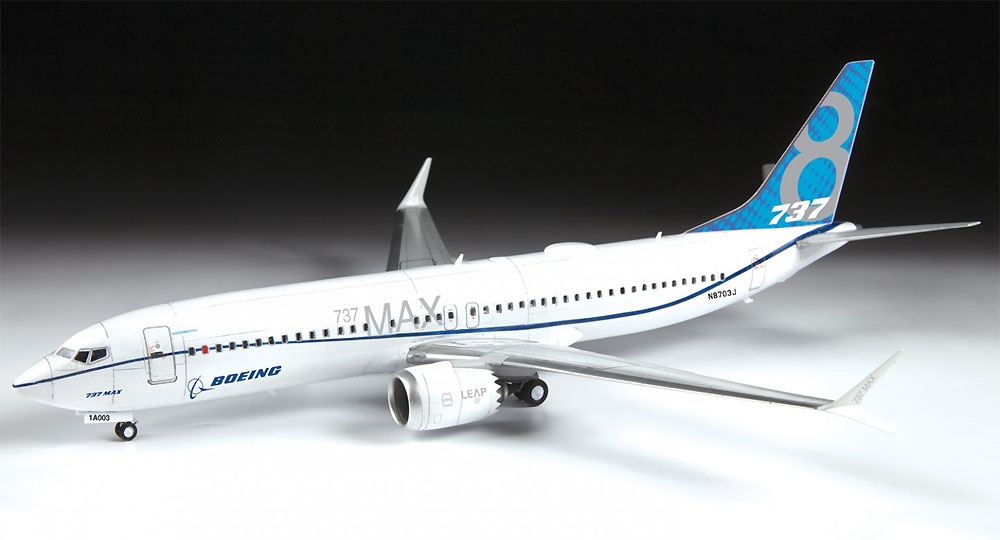 ボーイング 737-8 MAX プラモデル (ズベズダ 1/144 エアモデル No.7026) 商品画像_1