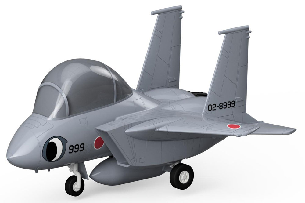 OTF F-15J まそたん フォックストロット プラモデル (ピットロード ひそねとまそたん No.PD078) 商品画像_2