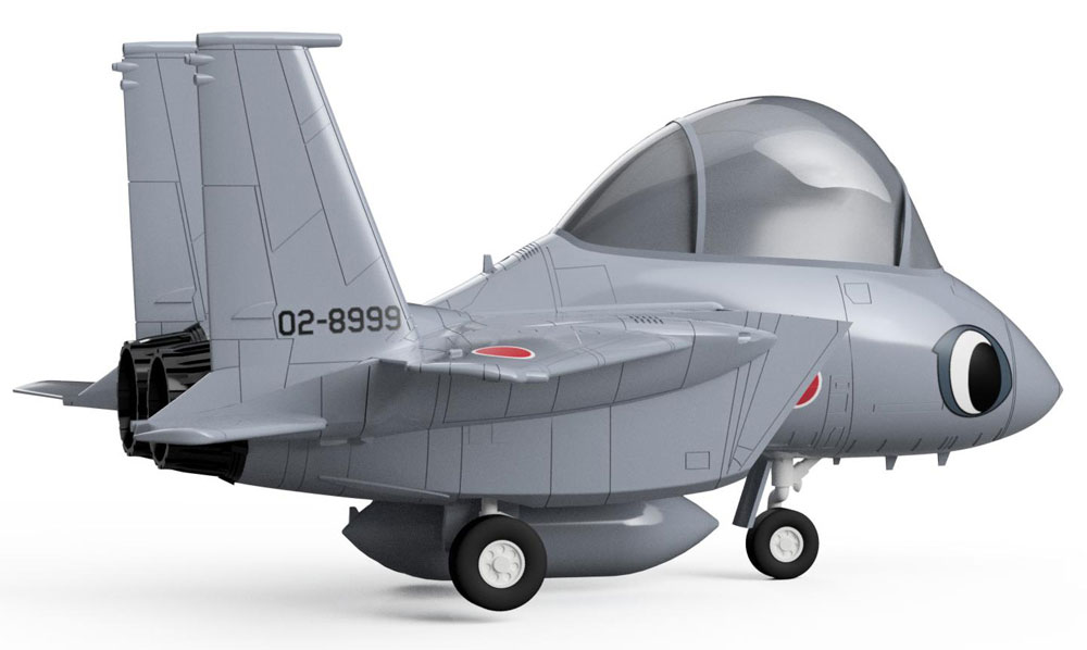 OTF F-15J まそたん フォックストロット プラモデル (ピットロード ひそねとまそたん No.PD078) 商品画像_3
