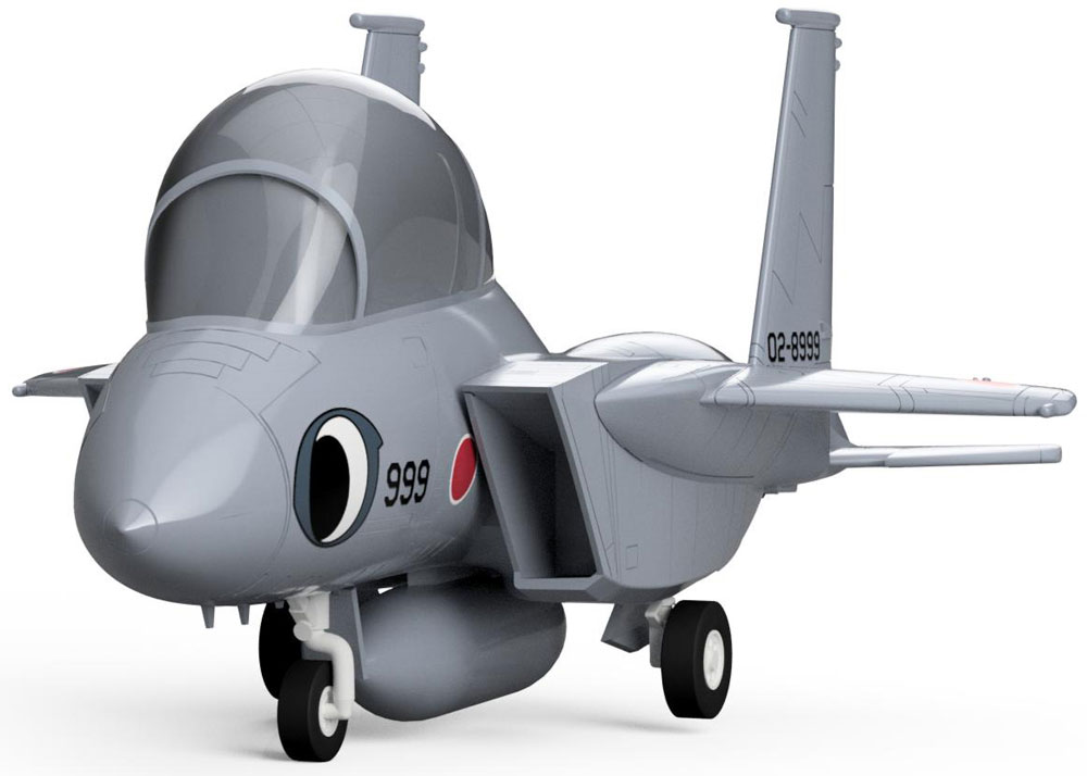 OTF F-15J まそたん フォックストロット プラモデル (ピットロード ひそねとまそたん No.PD078) 商品画像_4