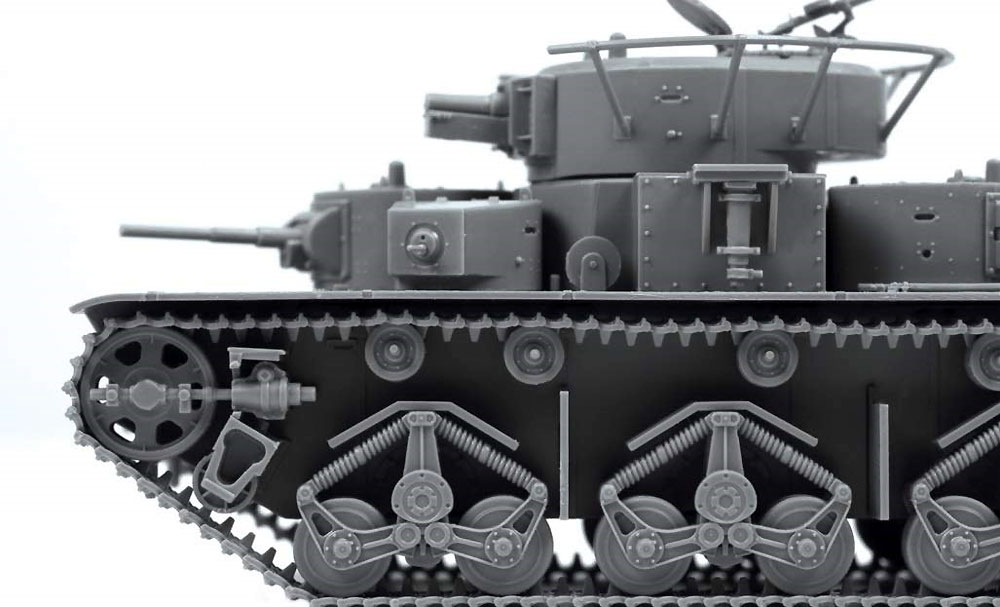 T-35 ソビエト重戦車 プラモデル (ズベズダ 1/72 ミリタリー No.5061) 商品画像_3