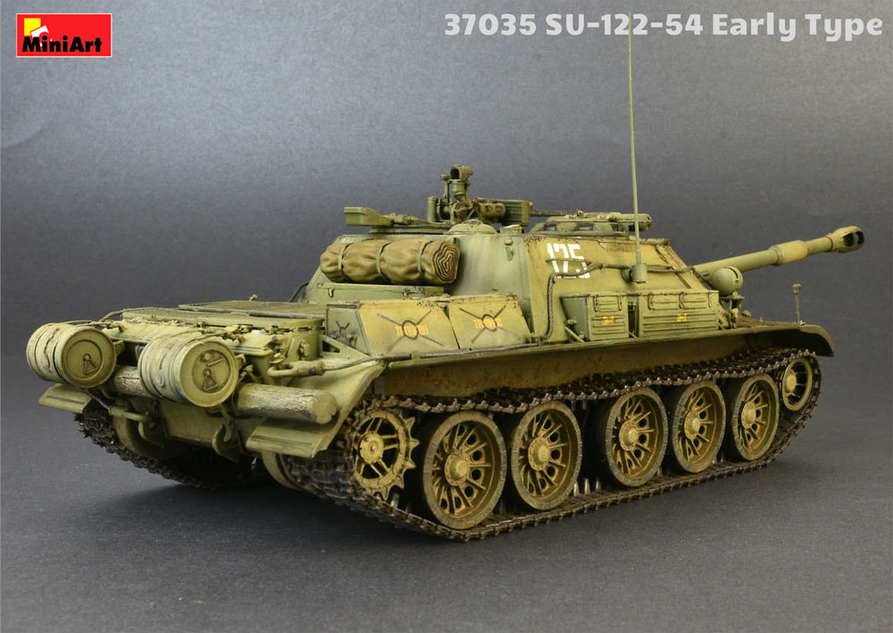 SU-122-54 初期型 プラモデル (ミニアート 1/35 ミリタリーミニチュア No.37035) 商品画像_4