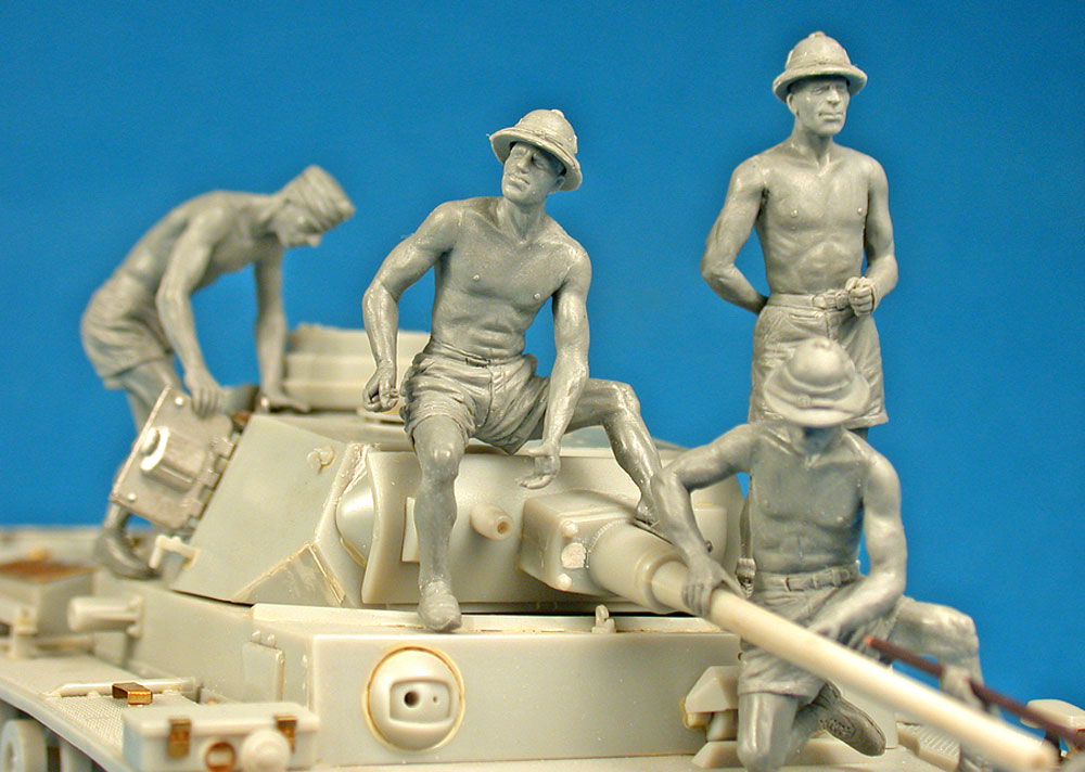 ドイツ 戦車兵 アフリカ兵団 スペシャルエディション プラモデル (ミニアート 1/35 WW2 ミリタリーミニチュア No.35278) 商品画像_3