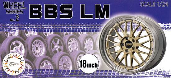 BBS LM 18インチ プラモデル (フジミ ホイール シリーズ No.002) 商品画像