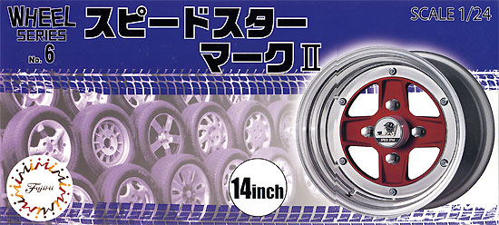 スピードスター マーク 2 14インチ プラモデル (フジミ ホイール シリーズ No.006) 商品画像