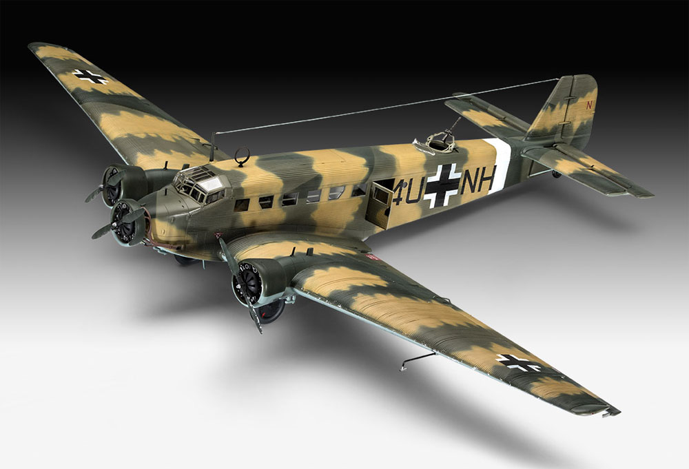 ユンカース Ju52/3mg4e 輸送機 プラモデル (レベル 1/48 飛行機モデル No.03918) 商品画像_2