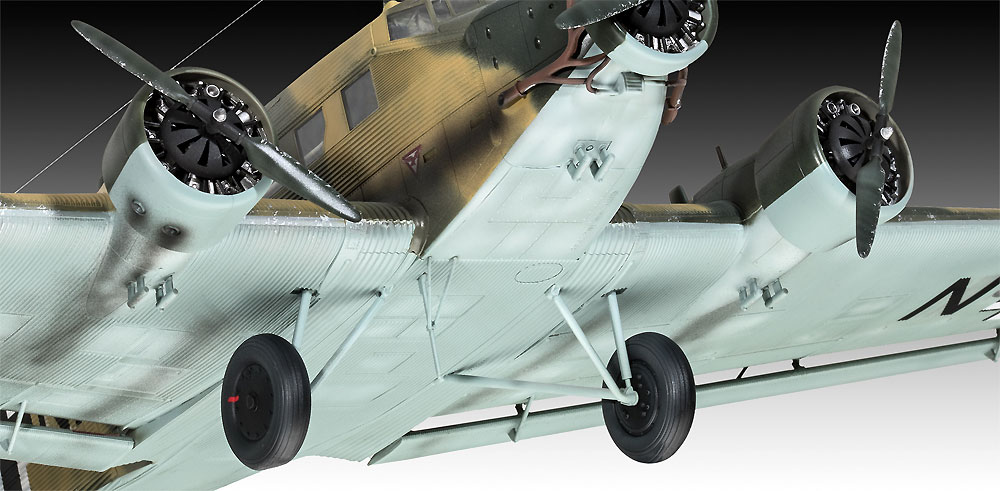 ユンカース Ju52/3mg4e 輸送機 プラモデル (レベル 1/48 飛行機モデル No.03918) 商品画像_4