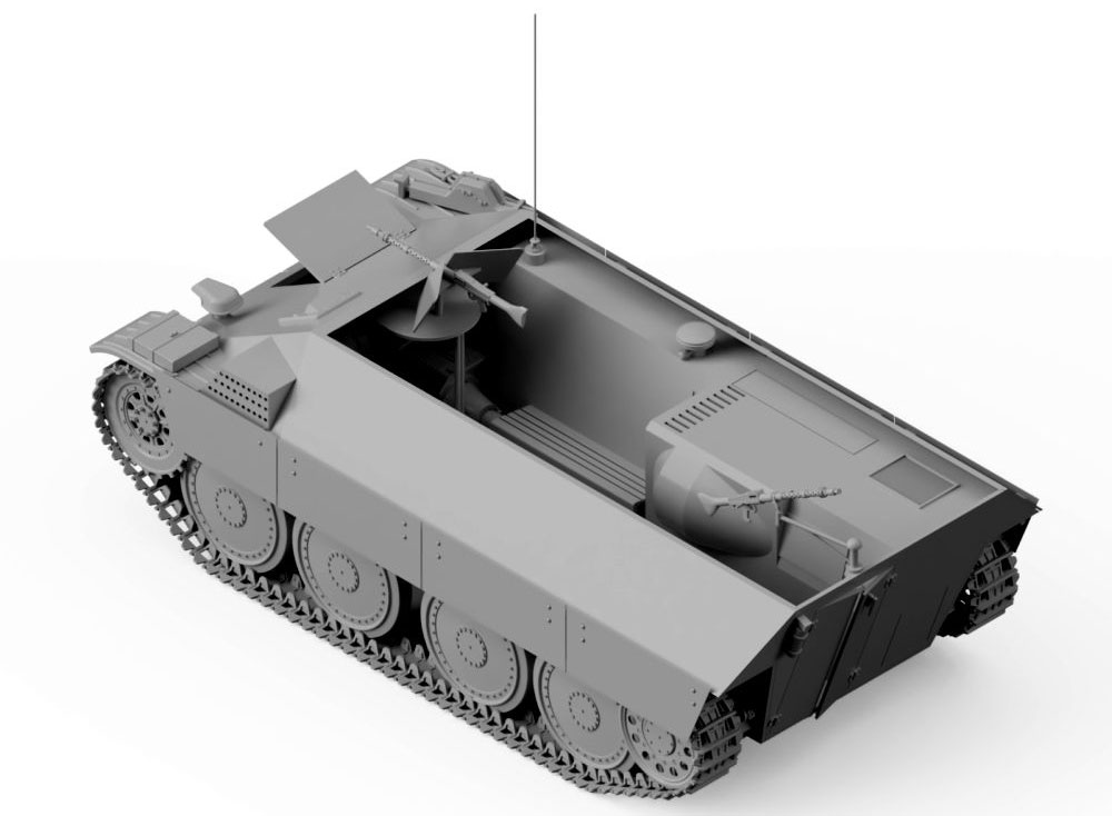 ドイツ 装甲兵員輸送車 ケッチェン プラモデル (サンダーモデル プラスチックモデルキット No.35104) 商品画像_2