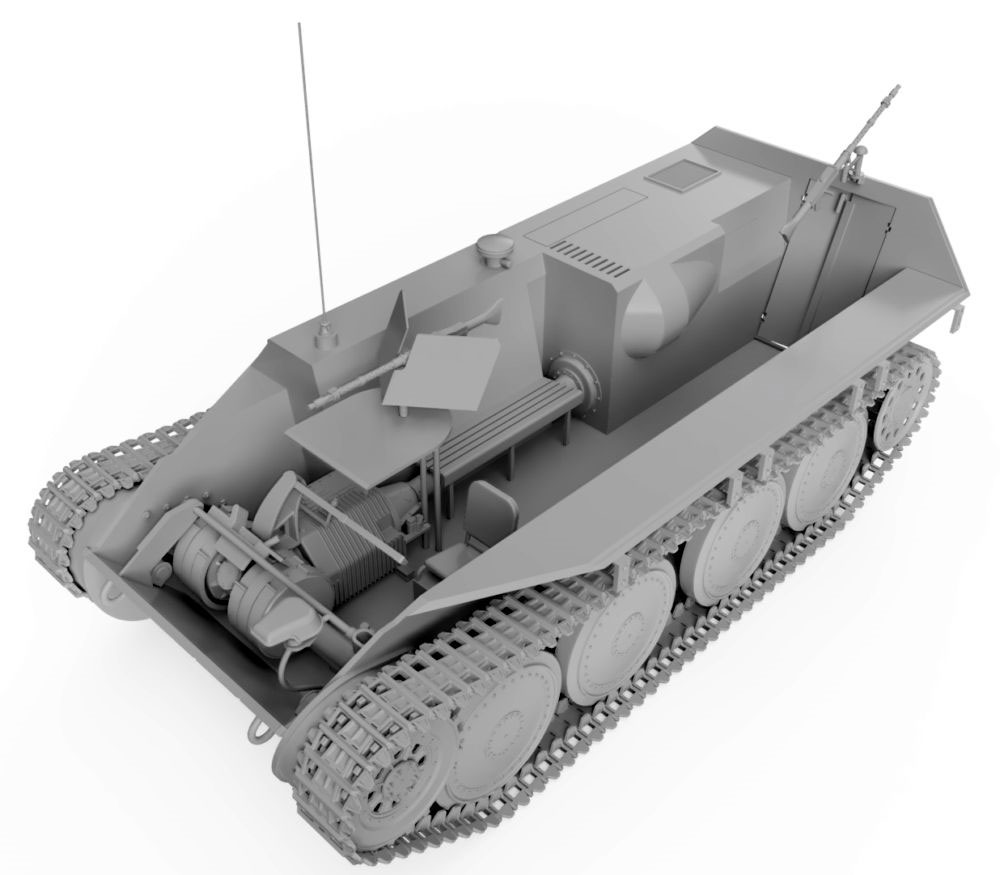 ドイツ 装甲兵員輸送車 ケッチェン プラモデル (サンダーモデル プラスチックモデルキット No.35104) 商品画像_3