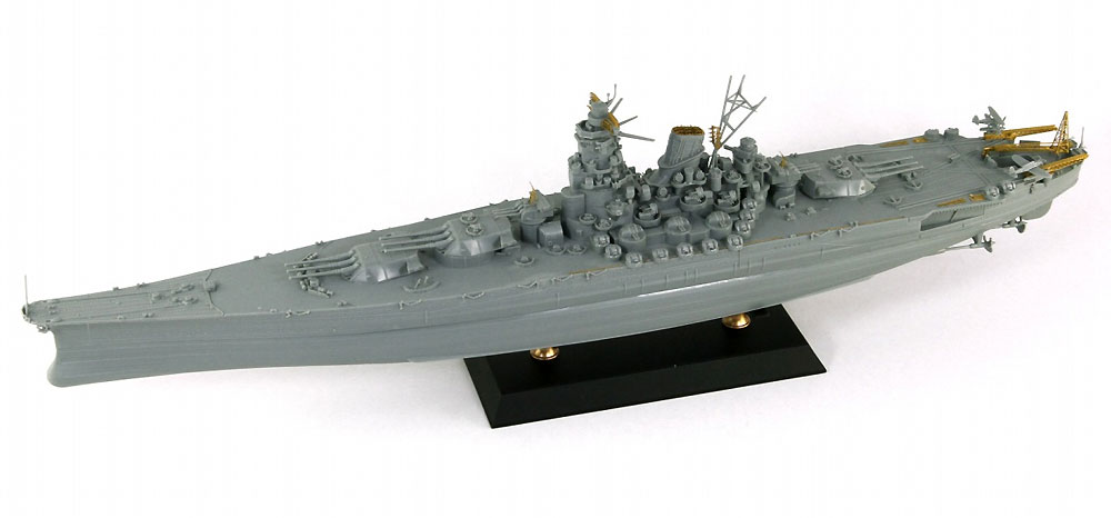 日本海軍 戦艦 武蔵 レイテ沖海戦時 エッチングパーツ付 プラモデル (ピットロード 1/700 スカイウェーブ W シリーズ No.W201E) 商品画像_2