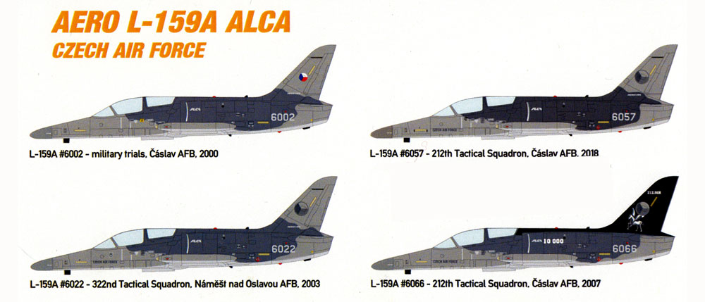 アエロ L-159A ALCA チェコ空軍 ハイテックキット プラモデル (ミニウイング 1/144 インジェクションキット No.mini323) 商品画像_2