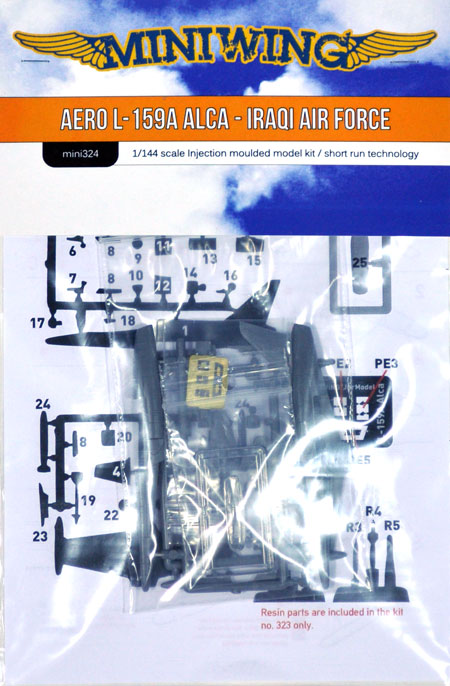 アエロ L-159A ALCA イラク空軍 プラモデル (ミニウイング 1/144 インジェクションキット No.mini324) 商品画像