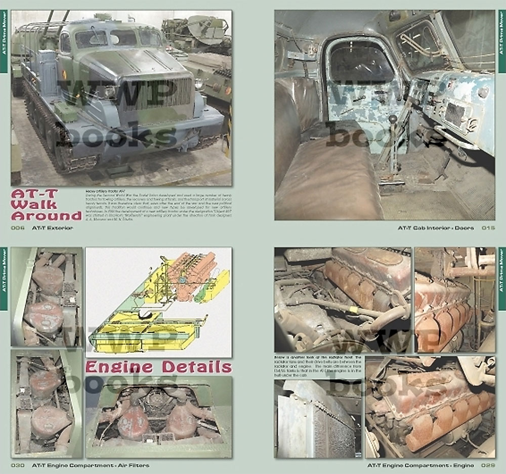 AT-T 重砲兵トラクター ファミリー イン ディテール 本 (WWP BOOKS PHOTO MANUAL FOR MODELERS Green line No.G059) 商品画像_2