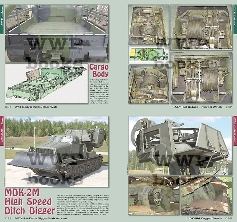 AT-T 重砲兵トラクター ファミリー イン ディテール 本 (WWP BOOKS PHOTO MANUAL FOR MODELERS Green line No.G059) 商品画像_3