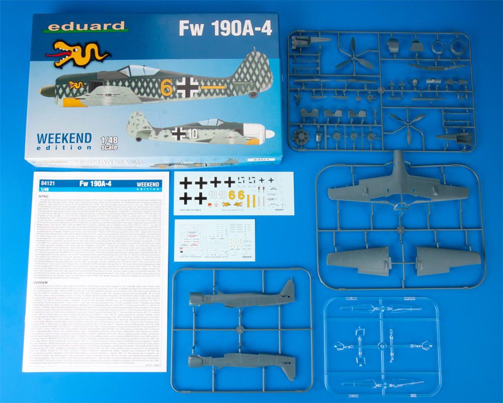 フォッケウルフ Fw190A-4 プラモデル (エデュアルド 1/48 ウィークエンド エディション No.84121) 商品画像_1