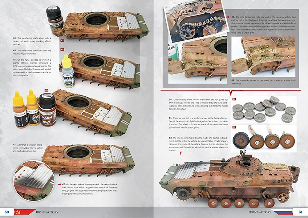 ザ・ウェザリングスペシャル アイアンファクトリー 本 (アモ THE WEATHERING MAGAZINE (ザ ウェザリング マガジン) No.AMIG-6104) 商品画像_3