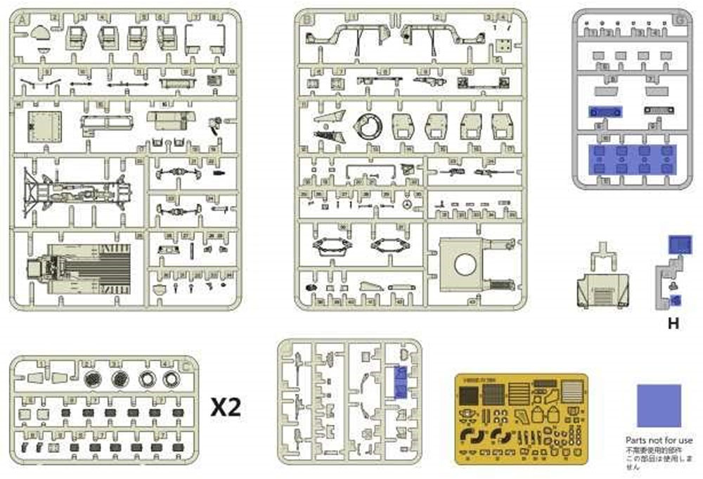 M1114 ハンヴィー w/M153 クロウ 2 システム プラモデル (ティーモデル 1/72 ミリタリー プラモデル No.TM7204) 商品画像_3