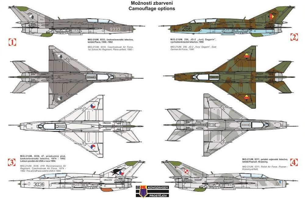 MiG-21UM モンゴル B プラモデル (KPモデル 1/72 エアクラフト プラモデル No.KPM0108) 商品画像_1