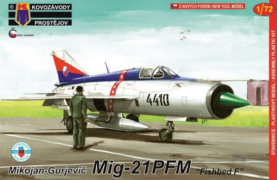 MiG-21PFM フィッシュベッド F プラモデル (KPモデル 1/72 エアクラフト プラモデル No.KPM0122) 商品画像