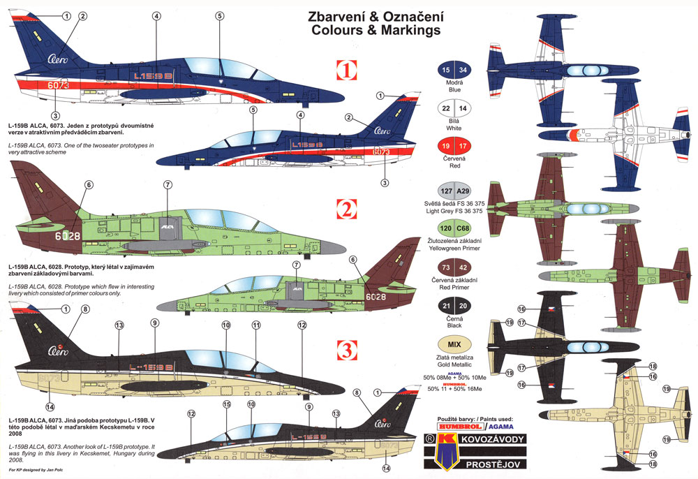 アエロ L-159B ALCA プラモデル (KPモデル 1/72 エアクラフト プラモデル No.KPM0113) 商品画像_1