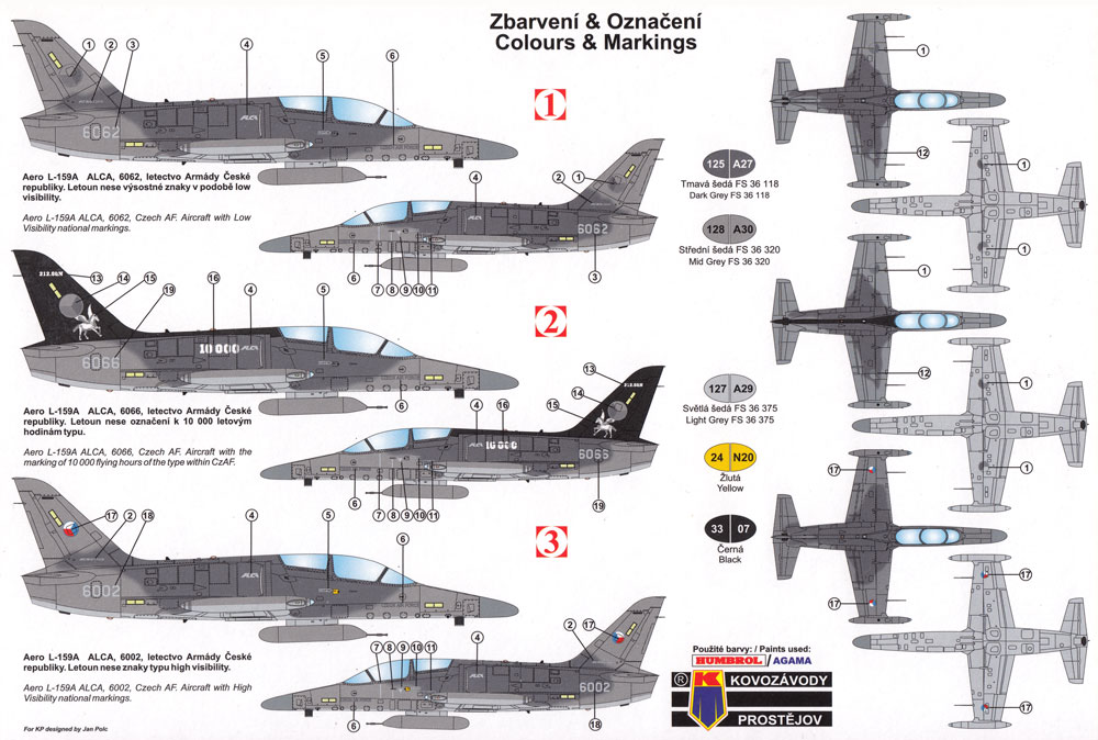 アエロ L-159A ALCA プラモデル (KPモデル 1/72 エアクラフト プラモデル No.KPM0118) 商品画像_1