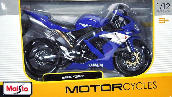 ヤマハ YZF-R1 完成品 (スカイネット 1/12 完成品バイク No.105610) 商品画像