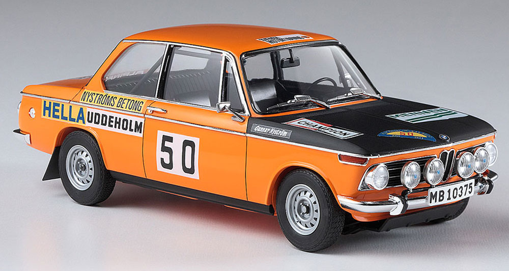 BMW 2002 ti 1971 スウェディッシュ ラリー プラモデル (ハセガワ 1/24 自動車 限定生産 No.20381) 商品画像_2