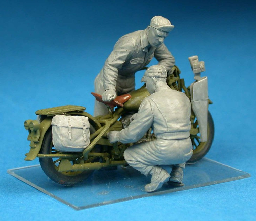 U.S. モーターサイクル リペアクルー スペシャルエディション プラモデル (ミニアート 1/35 WW2 ミリタリーミニチュア No.35284) 商品画像_3