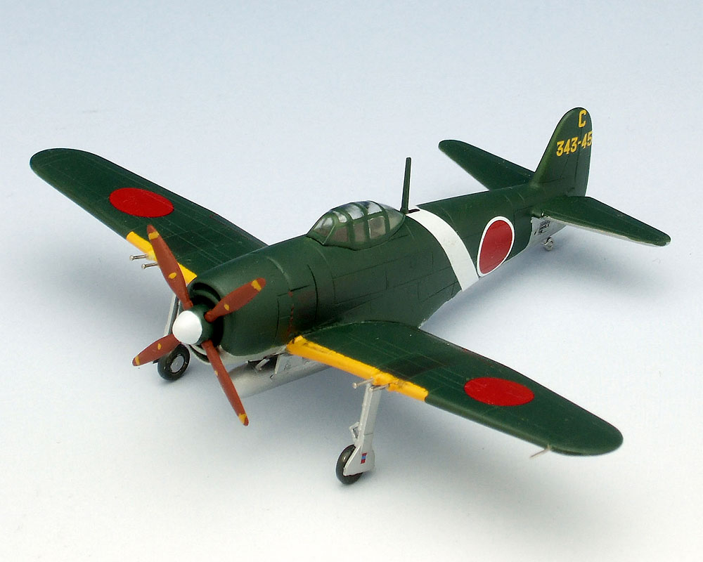 日本海軍 局地戦闘機 紫電改 後期型 プラモデル (プラッツ 1/144 プラスチックモデルキット No.PDR-002) 商品画像_3