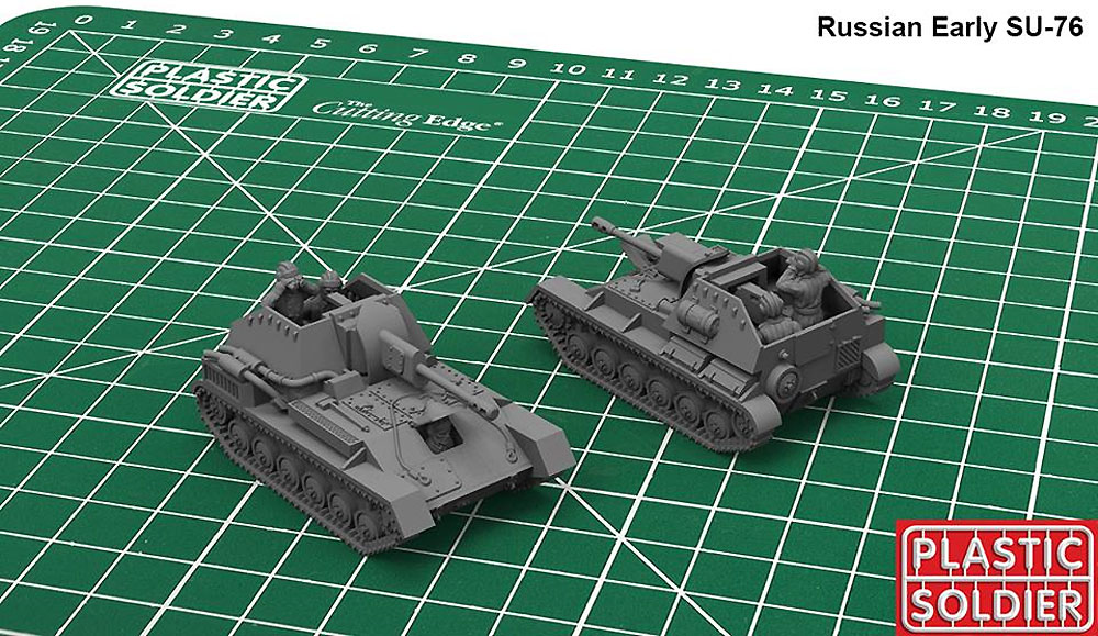 SU-76 自走砲 前期型/後期型 プラモデル (プラスチックソルジャー World War 2 No.WW2V20030) 商品画像_3