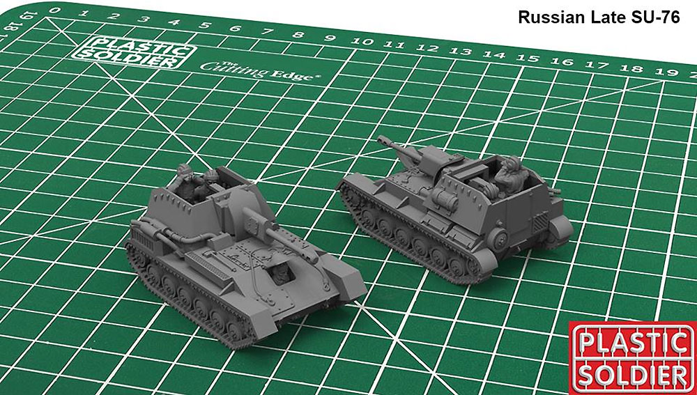 SU-76 自走砲 前期型/後期型 プラモデル (プラスチックソルジャー World War 2 No.WW2V20030) 商品画像_4