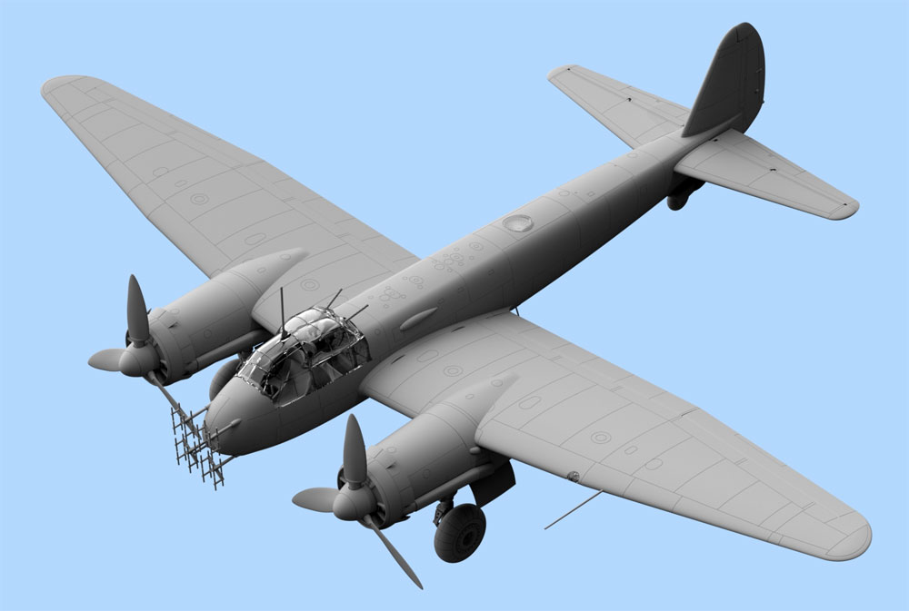 ユンカース Ju88C-6b 夜間戦闘機 プラモデル (ICM 1/48 エアクラフト プラモデル No.48239) 商品画像_2