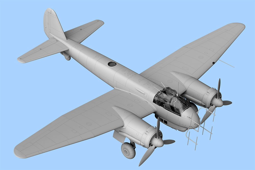 ユンカース Ju88C-6b 夜間戦闘機 プラモデル (ICM 1/48 エアクラフト プラモデル No.48239) 商品画像_4