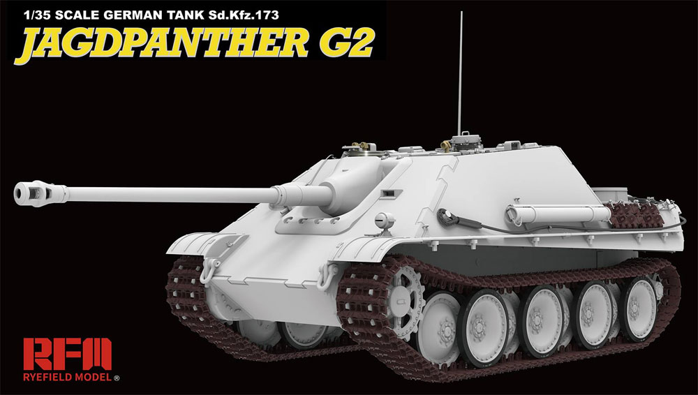 ドイツ 重駆逐戦車 Sd.Kfz.173 ヤークトパンター G2型 フルインテリア プラモデル (ライ フィールド モデル 1/35 Military Miniature Series No.RM-5022) 商品画像_2