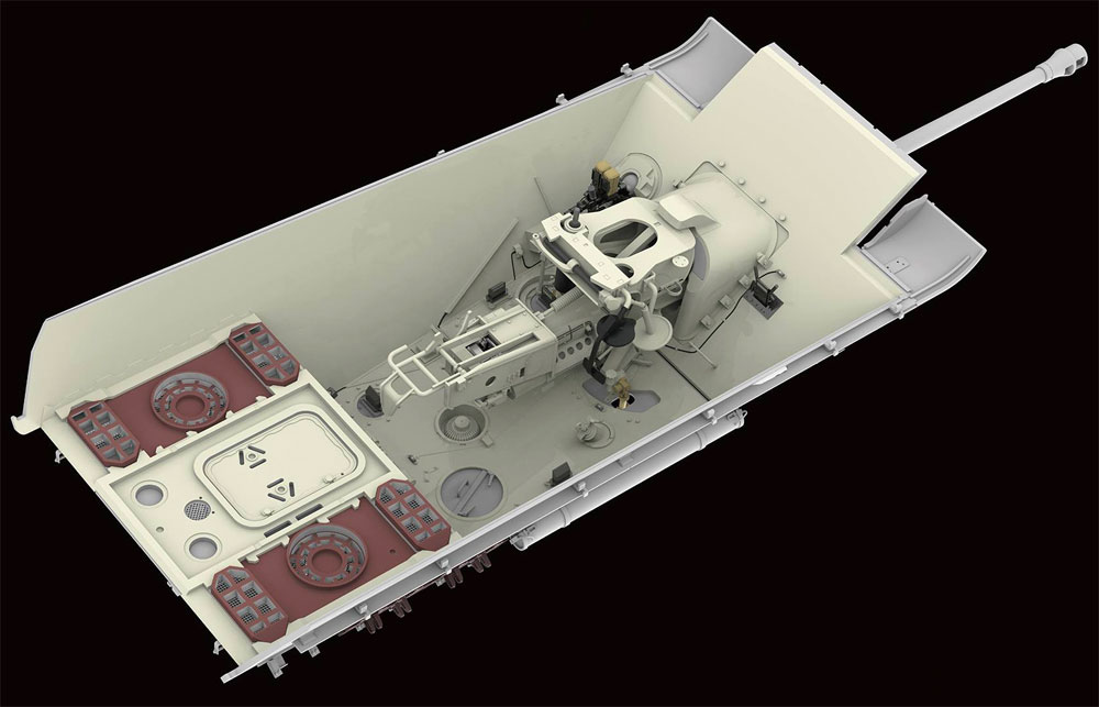 ドイツ 重駆逐戦車 Sd.Kfz.173 ヤークトパンター G2型 フルインテリア プラモデル (ライ フィールド モデル 1/35 Military Miniature Series No.RM-5022) 商品画像_3