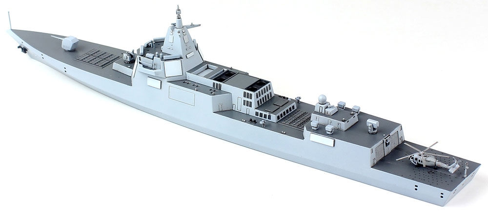 中国海軍 055型 ミサイル駆逐艦 プラモデル (ドリームモデル 1/700 艦船モデル No.DM70012) 商品画像_4