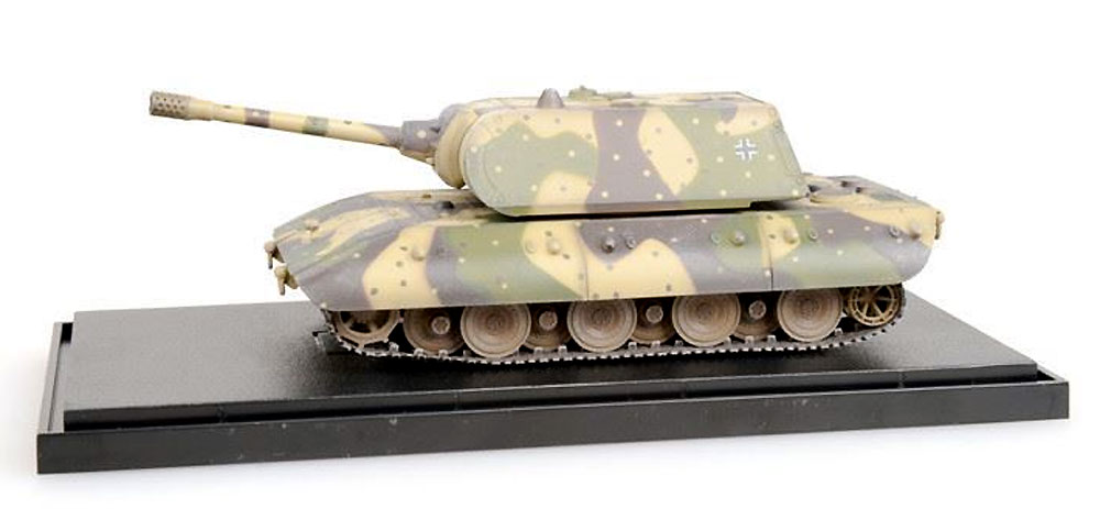 ドイツ E-100 重戦車 マウス砲塔 光と影迷彩 1946年 完成品 (モデルコレクト 1/72 AFV 完成品モデル No.MODAS72123) 商品画像_1