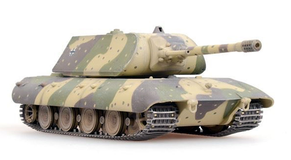 ドイツ E-100 重戦車 マウス砲塔 光と影迷彩 1946年 完成品 (モデルコレクト 1/72 AFV 完成品モデル No.MODAS72123) 商品画像_4