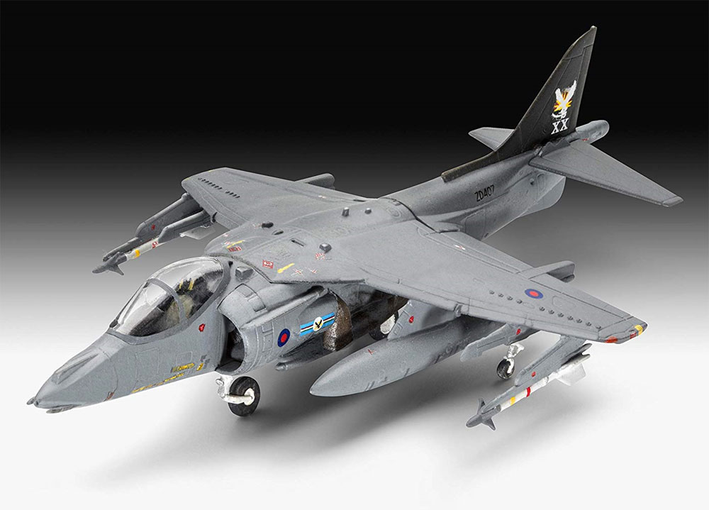 Bae ハリアー GR.7 プラモデル (レベル 1/144 飛行機 No.03887) 商品画像_1