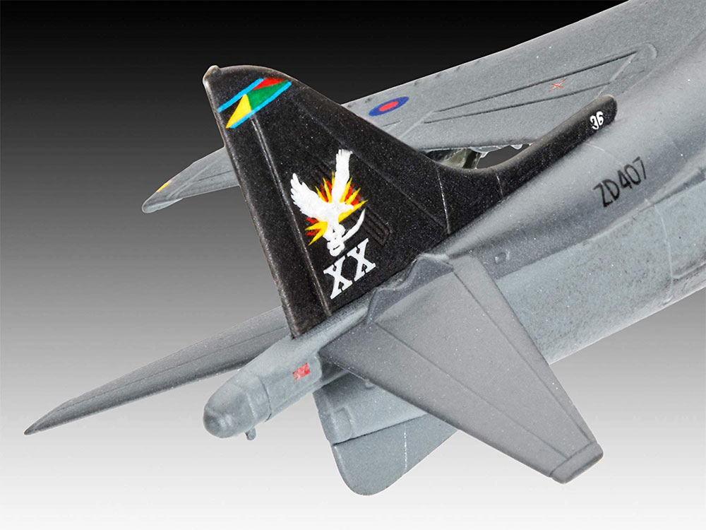 Bae ハリアー GR.7 プラモデル (レベル 1/144 飛行機 No.03887) 商品画像_3