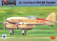 KPモデル 1/72 エアクラフト プラモデル デハビラント D.H.88 コメット プロトタイプ・レース機