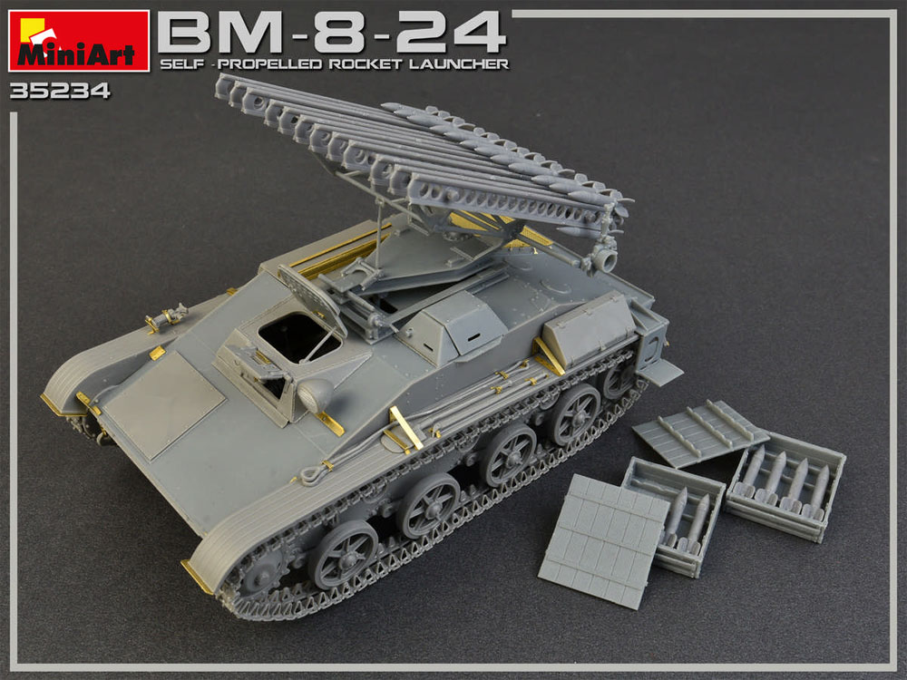 BM-8-24 自走多連装 ロケットランチャー インテリアキット プラモデル (ミニアート 1/35 WW2 ミリタリーミニチュア No.35234) 商品画像_3