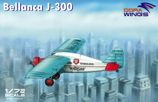 べランカ J-300 リバティ & ワルシャワ プラモデル (ドラ ウイングス 1/72 エアクラフト プラモデル No.DW72012) 商品画像