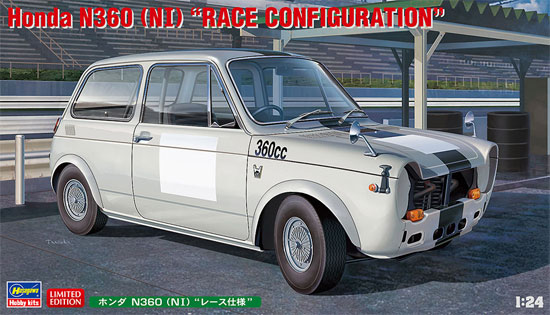 ホンダ N360 (N1) レース仕様 プラモデル (ハセガワ 1/24 自動車 限定生産 No.20392) 商品画像