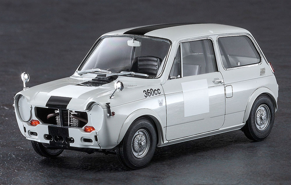 ホンダ N360 (N1) レース仕様 プラモデル (ハセガワ 1/24 自動車 限定生産 No.20392) 商品画像_2