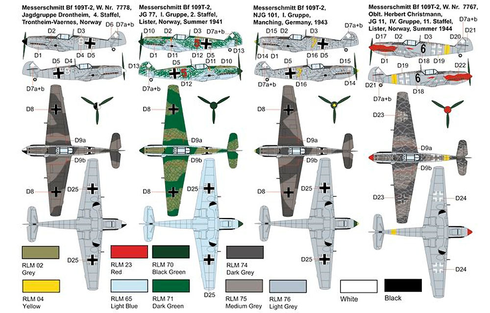 メッサーシュミット Bf109T-2 プラモデル (ブレンガン 1/72 Plastic kits No.BRP72033) 商品画像_2