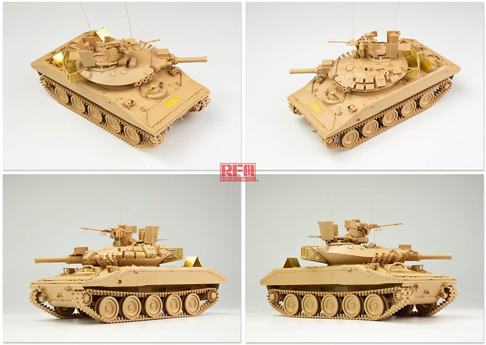 M551A1/TTS シェリダン プラモデル (ライ フィールド モデル 1/35 Military Miniature Series No.5020) 商品画像_4