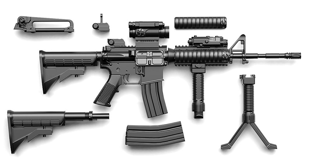 M4A1タイプ 2.0 プラモデル (トミーテック リトルアーモリー （little armory） No.LA050) 商品画像_1