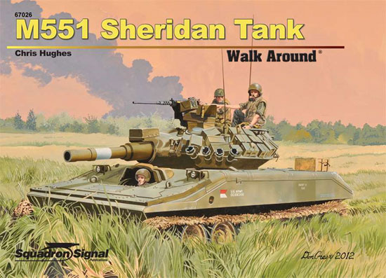 M551 シェリダン ウォークアラウンド 本 (スコードロンシグナル ウォークアラウンド シリーズ No.67026) 商品画像