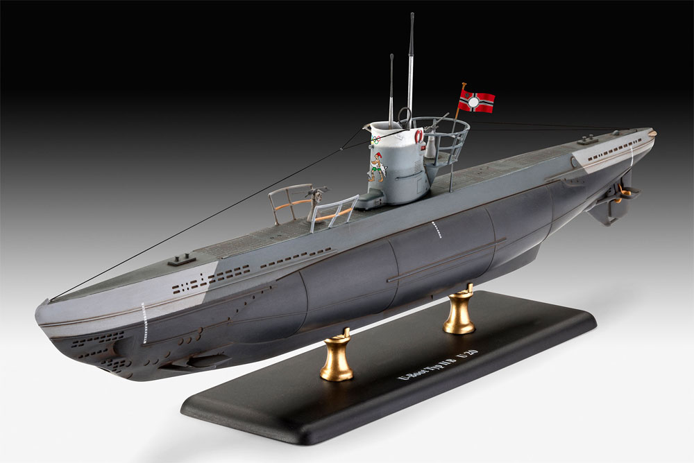 ドイツ 潜水艦 Type2B 1943 プラモデル (レベル 1/144 艦船モデル No.05155) 商品画像_2